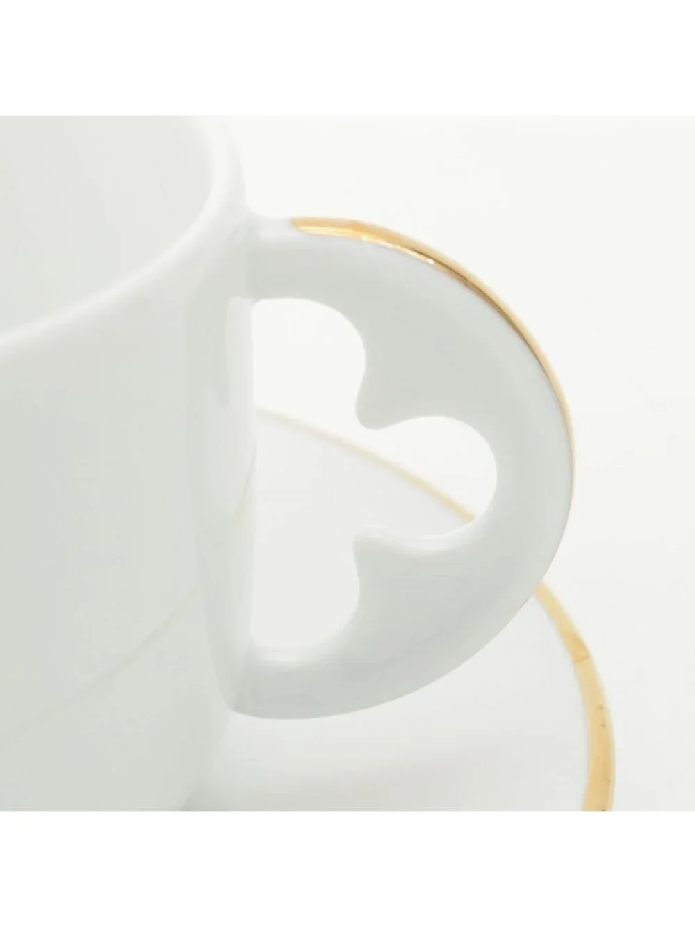 Louis Vuitton Porcelain Bowl Tea Cup & Saucer Set 4 Guest Tableware White Gold